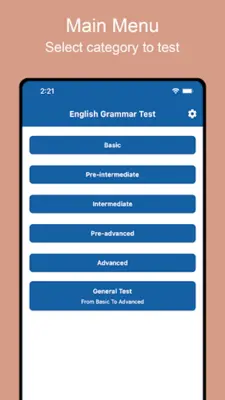 English Grammar Test android App screenshot 7